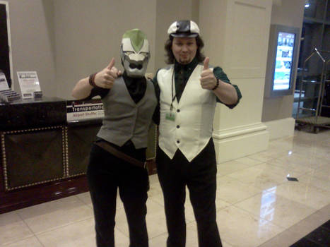 Cosplay - Naka-Kon 2012 - Me as Kotetsu w Fan