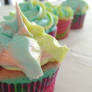 Tie-dye Cupcakes IV