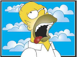 Homer J Simpson by BishoujoAda