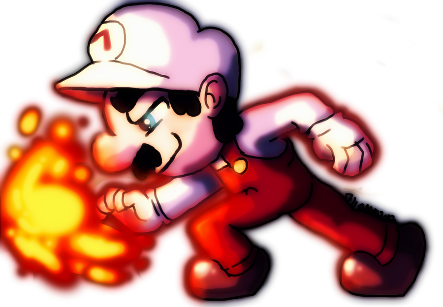 Firey Notes Mario fire Mario by hummeri9 on DeviantArt