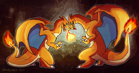 charizards by hummeri9