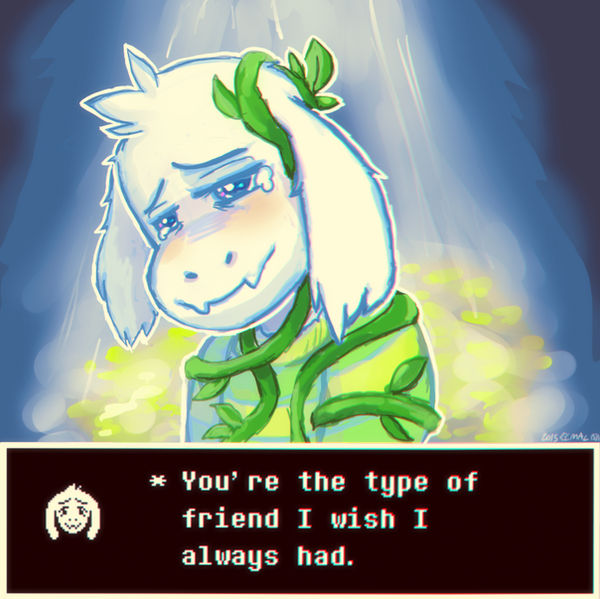 Undertale- Asriel Friend