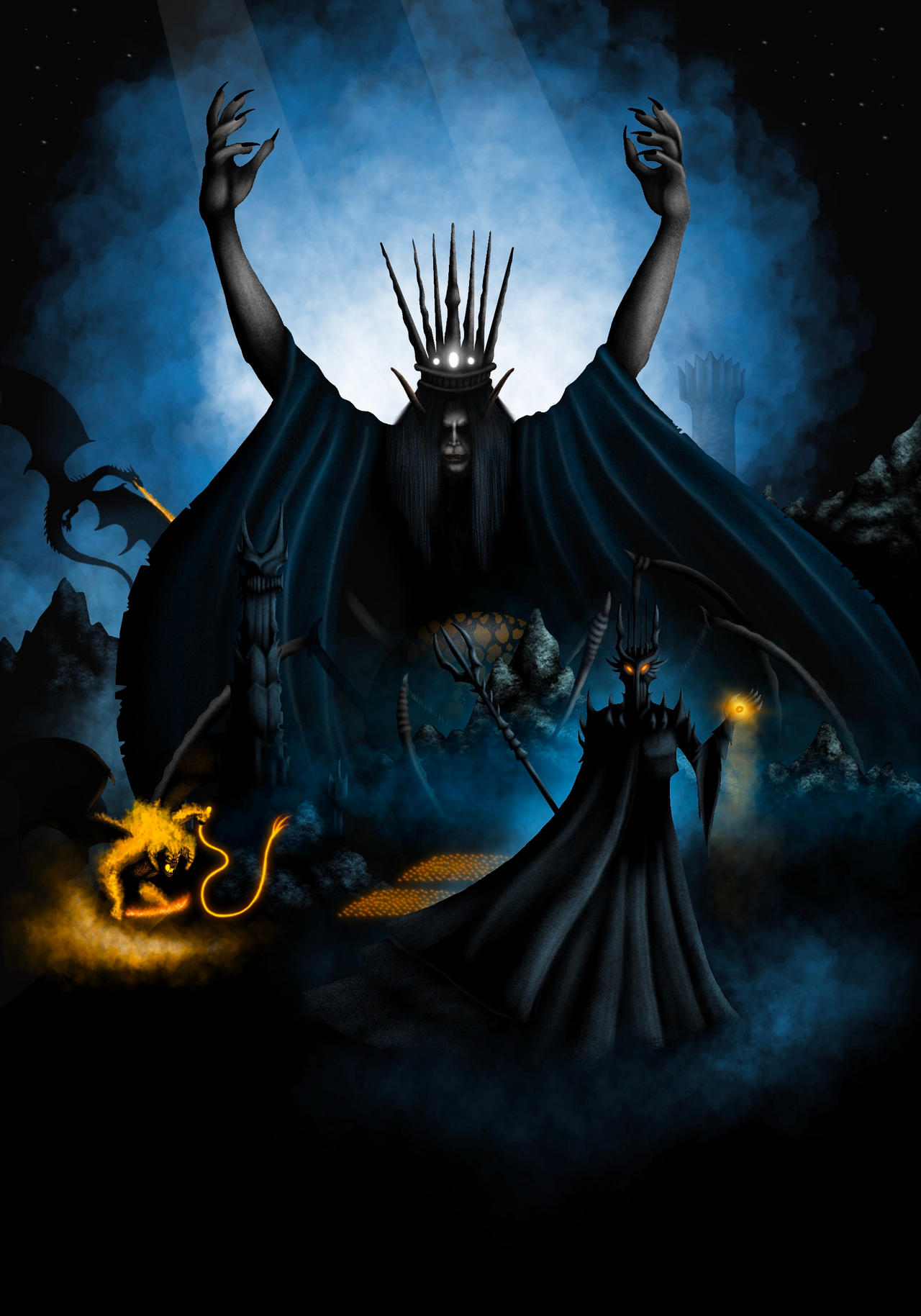 Morgoth Animation Shadow of Morgoth by voyvodaS on DeviantArt