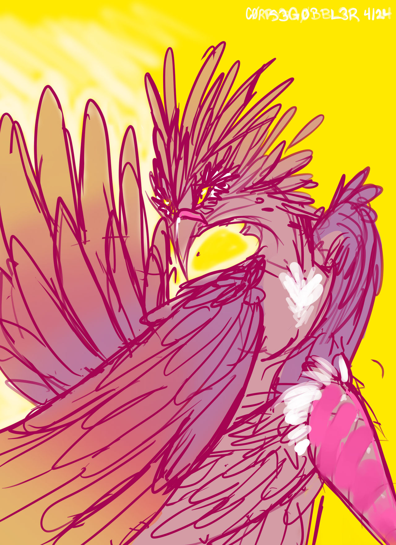 Bird Falling Deviantart A Bird! by C0RPS3G0BBL3R on DeviantArt
