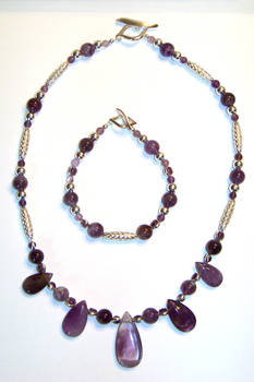 Amethyst set