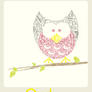 Owl - typography