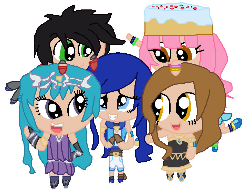 Funneh and the krew by pugleg2004 on DeviantArt