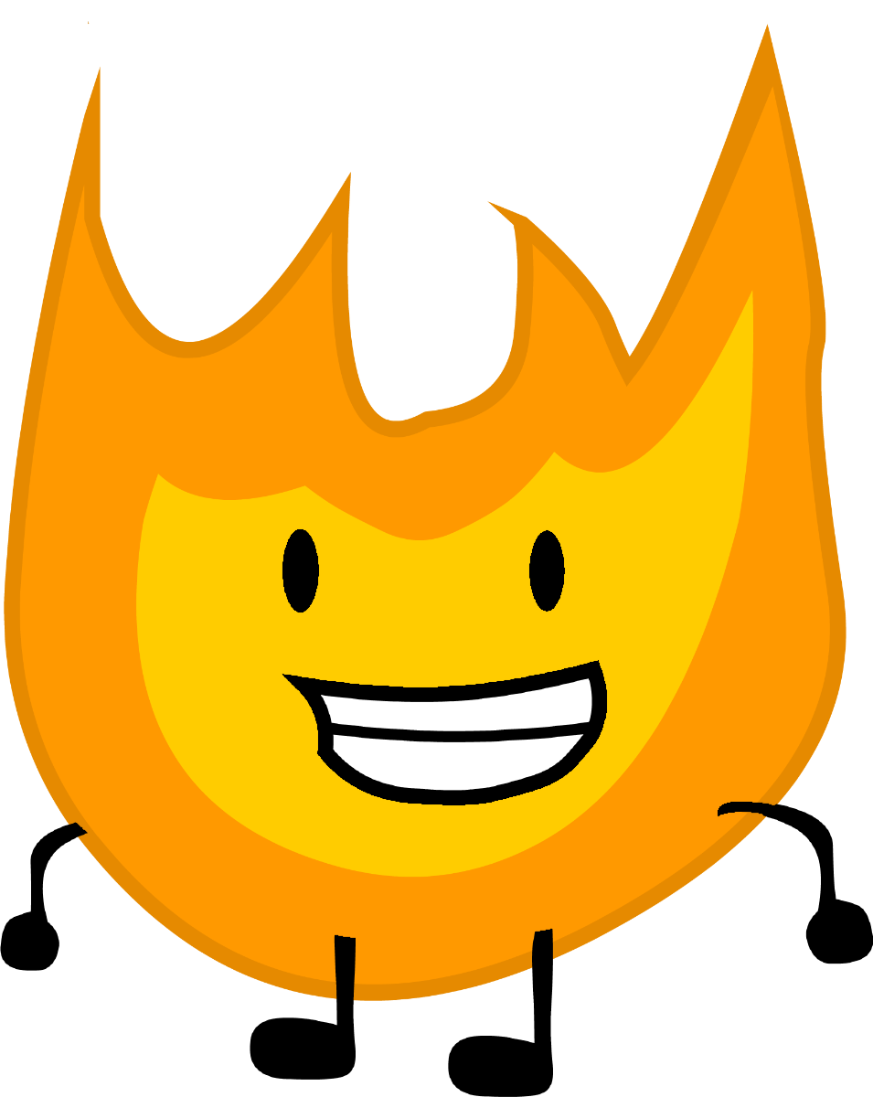 Old Firey BFDI but with the Oldest Asset by pugleg2004 on DeviantArt