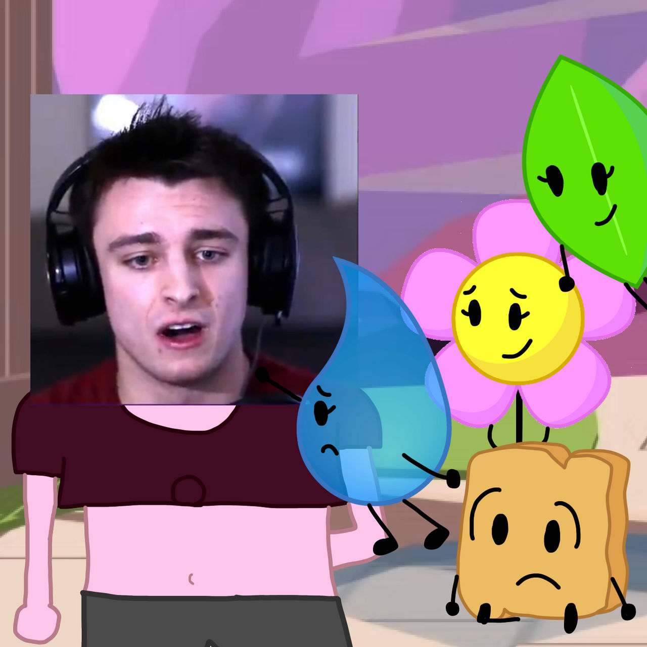 Microguardian Mmd MicroGuardian meets 4 BFB Characters by pugleg2004 on DeviantArt