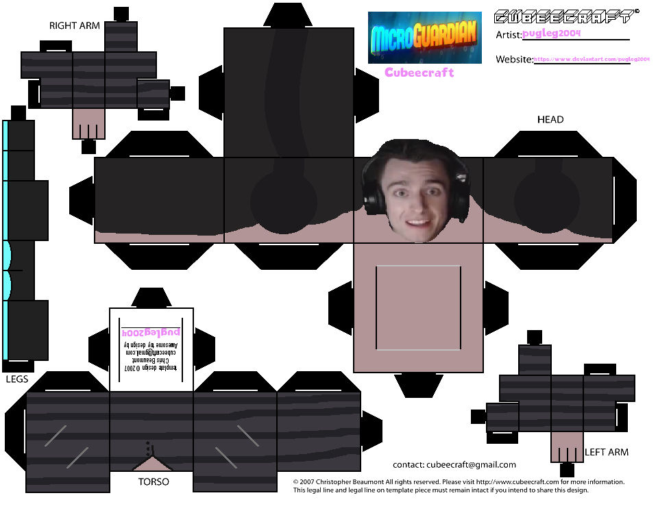 Microguardian Mmd MicroGuardian Cubeecraft by pugleg2004 on DeviantArt