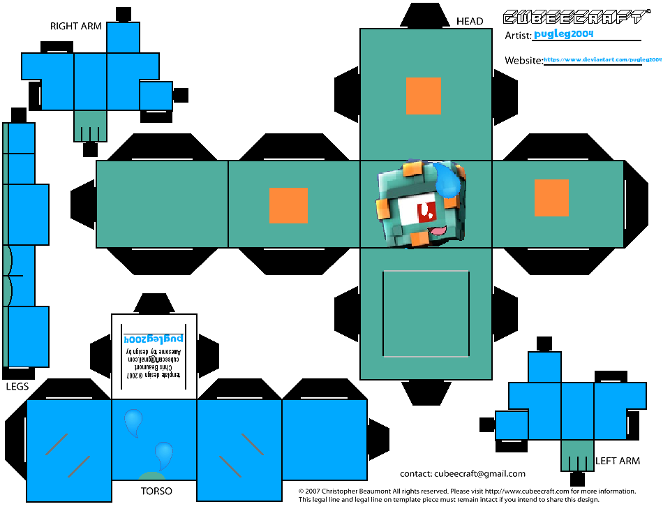 Cubeecraft Rudolph Work RSWOL Cubeecraft by pugleg2004 on DeviantArt