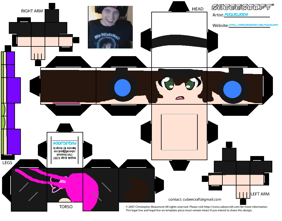 Paper Pezzy- Steve 'Minecraft' by CyberDrone on DeviantArt