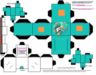Big floppa cube paper by Murriks on DeviantArt