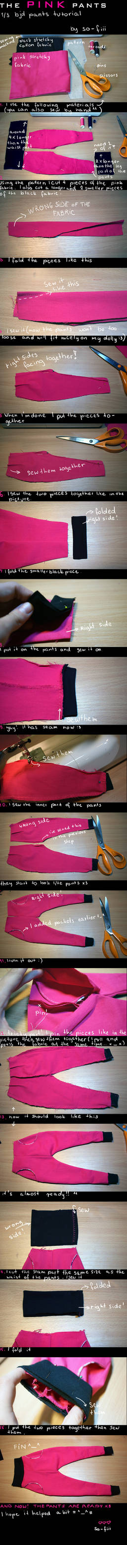 the pink pants-TUTORIAL