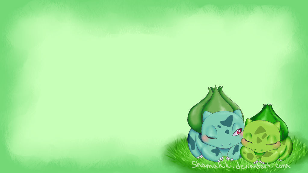 Bulbasaur Background Pattern Bulbasaur wallpaper by shamakiki on DeviantArt