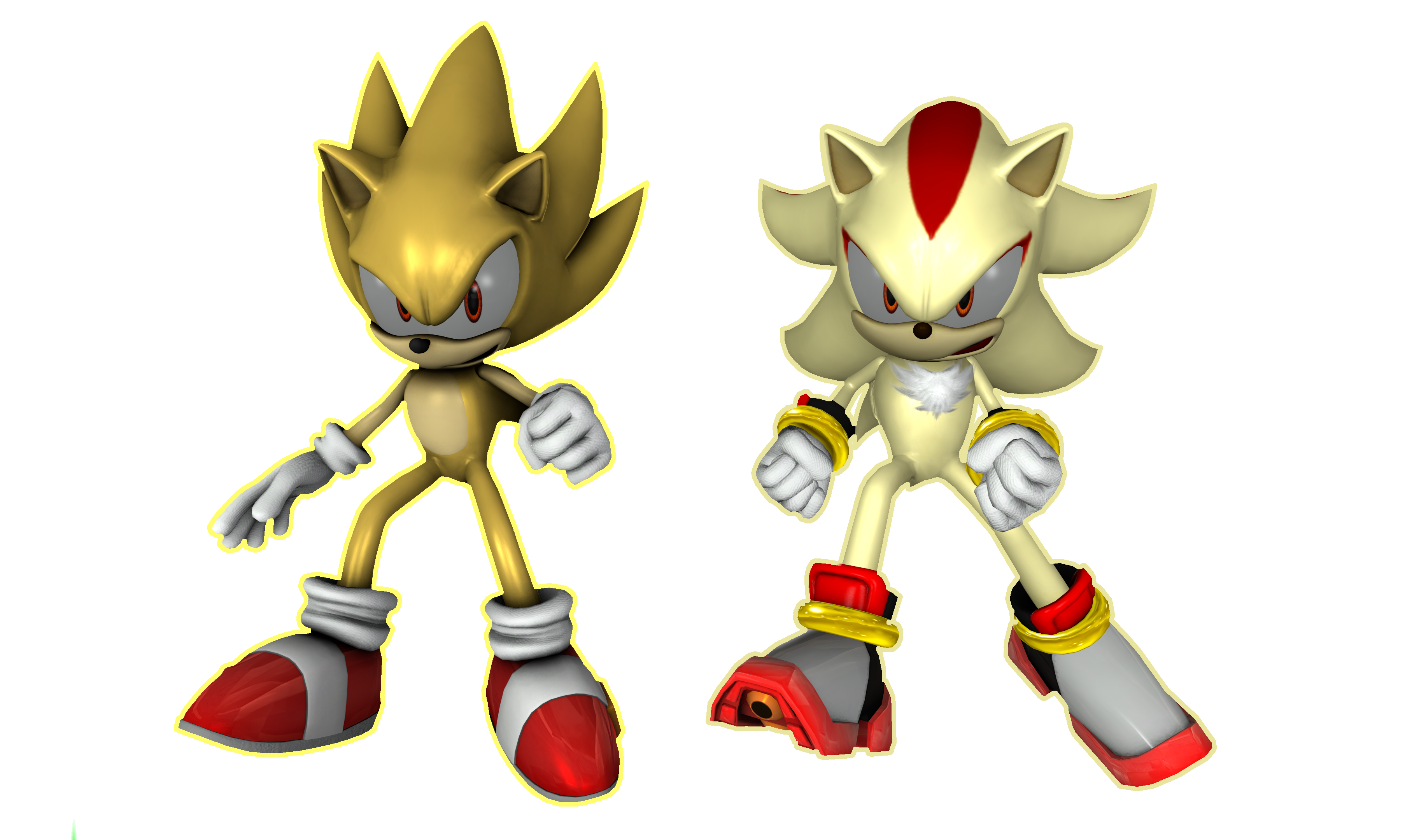 [SFM] Super Sonic and Super Shadow