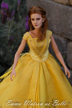 One of a Kind repainted Belle Emma Watson doll