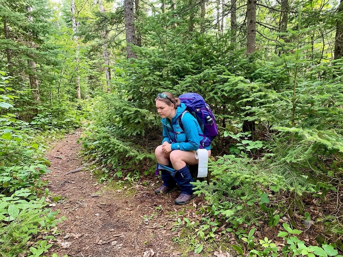 People Tacking Poop dr siobhan deshuaer taking a poop in canada forest by redcatqs on ...
