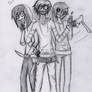 Ticci-Toby, Eyeless Jack, and Jeff The Killer.