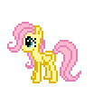 Free Fluttershy Stand/Blink Icon
