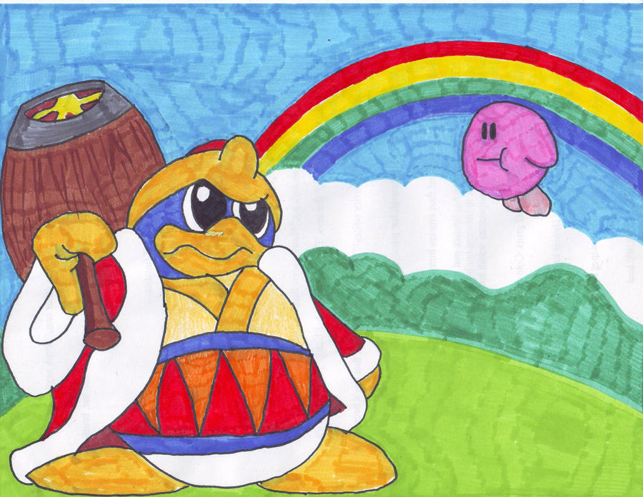Ddede Kirby and King Dedede by OldSchoolDegrassi on DeviantArt