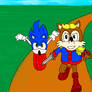 Antoine and Sonic rush into battle