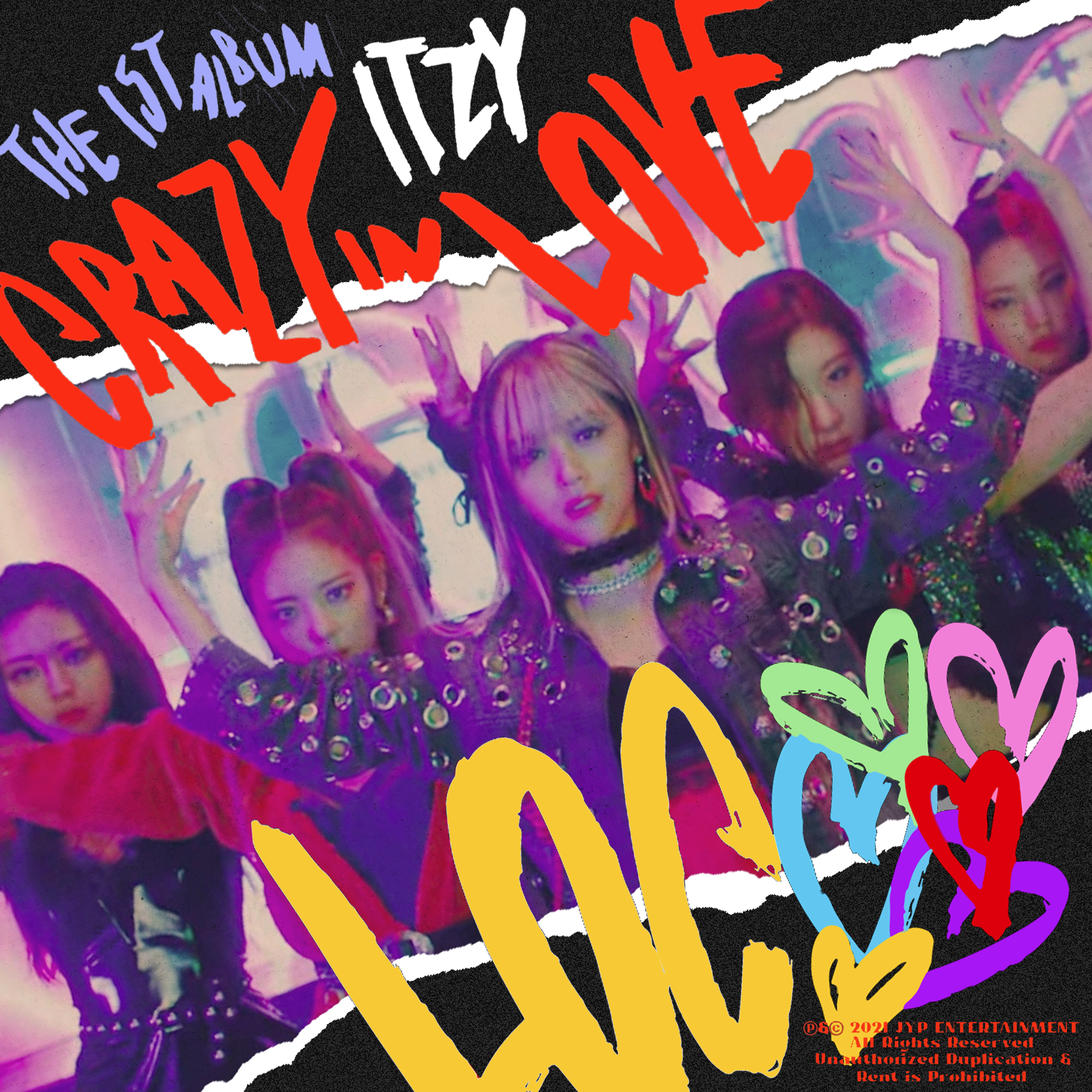 ITZY - Crazy In Love (LOCO) [Album Cover] by seblakvttl on DeviantArt