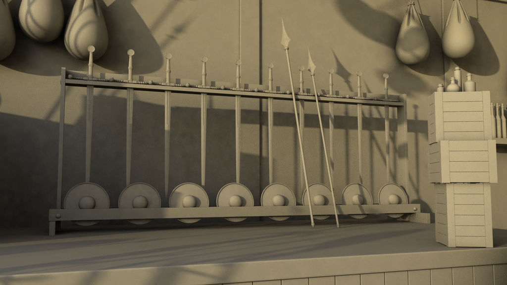 Sword Rackx1 SwordRack by TravisRaccoonus on DeviantArt