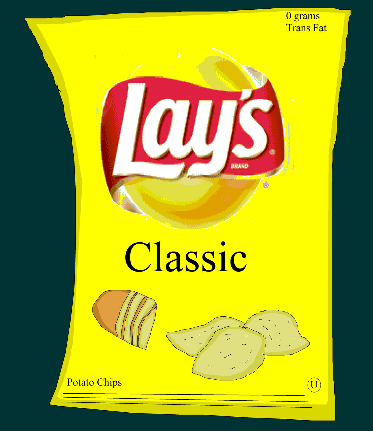 Layas Cartoon Lay's Potato Chips by tillamillasilla on DeviantArt