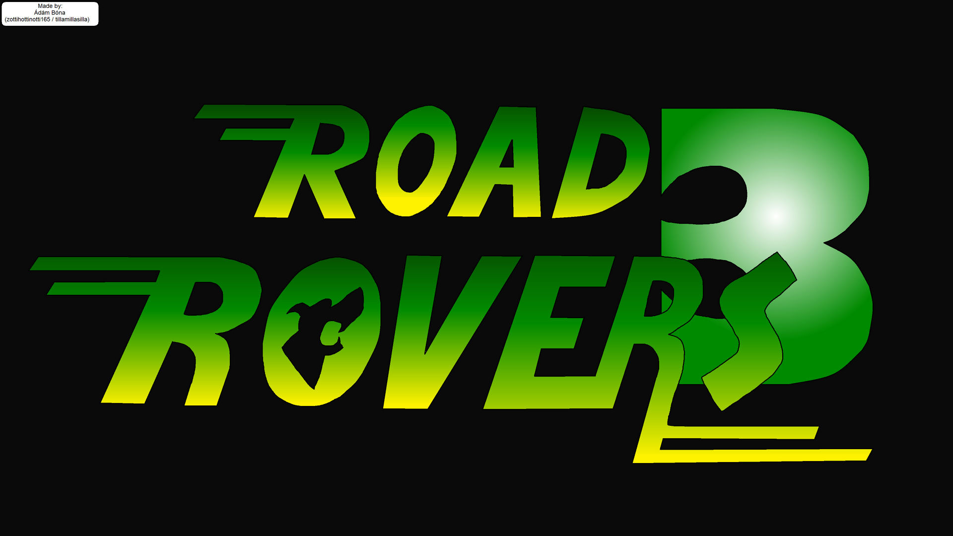 Road Rovers 3 Logo (Remake) by tillamillasilla on DeviantArt