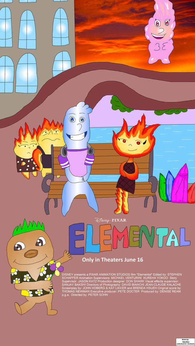 Elements (Disney/Pixar) by tillamillasilla on DeviantArt