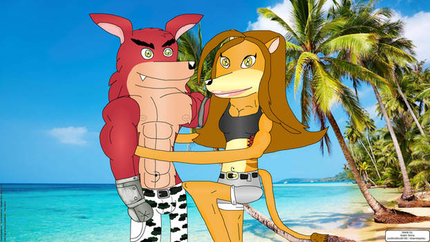 Crunch Bandicoot and Tani Tiger (for Teira-Nova)