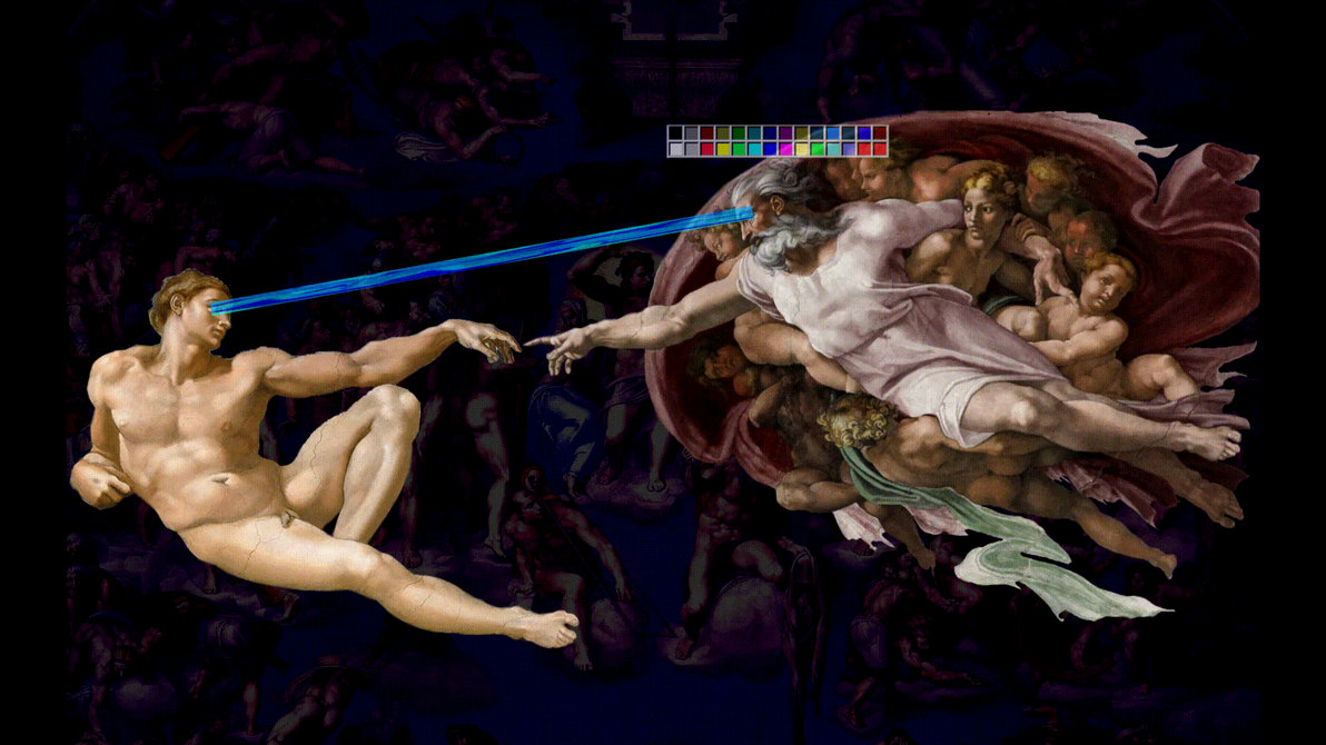 God Creating Adam Animation Creation of Adam by MustafaOztg on DeviantArt