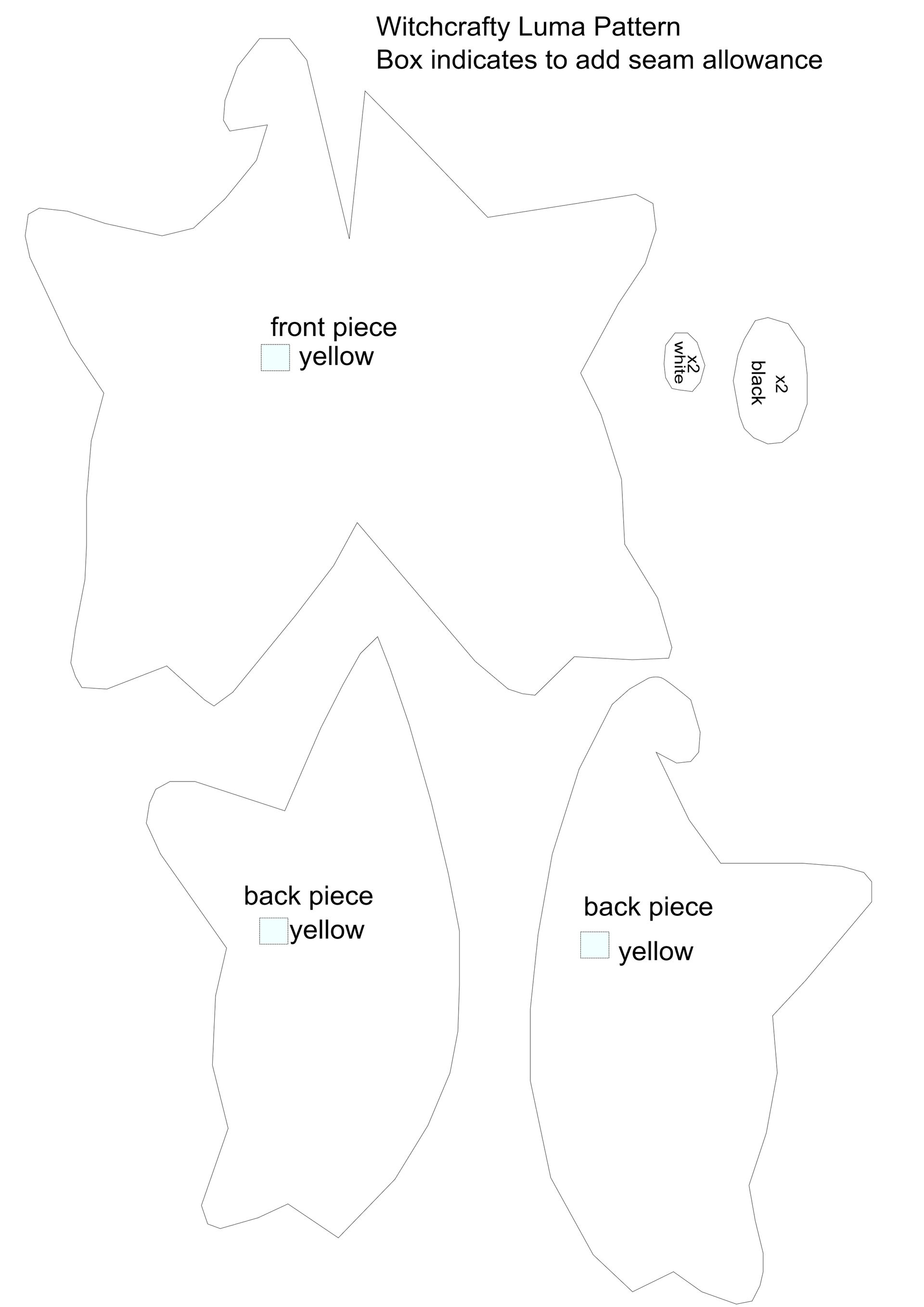 27+ Luma Plush Sewing Pattern DemisDerri