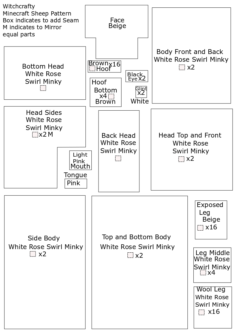 Minecraft black sheep discount plush