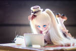 Nebula . Laptop by OrchidDolls