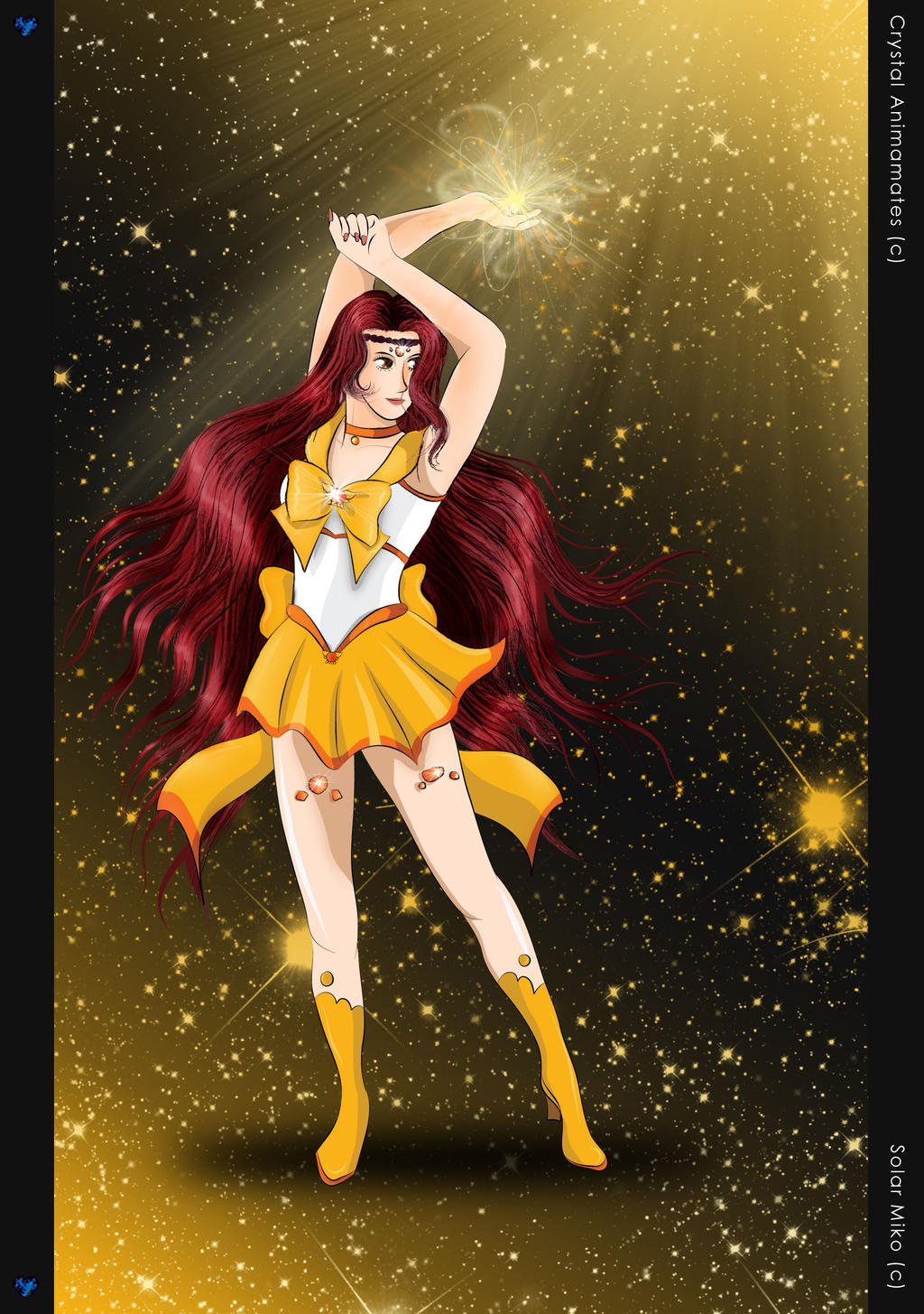 Sailor Citrine Koi by AnnAquamarine