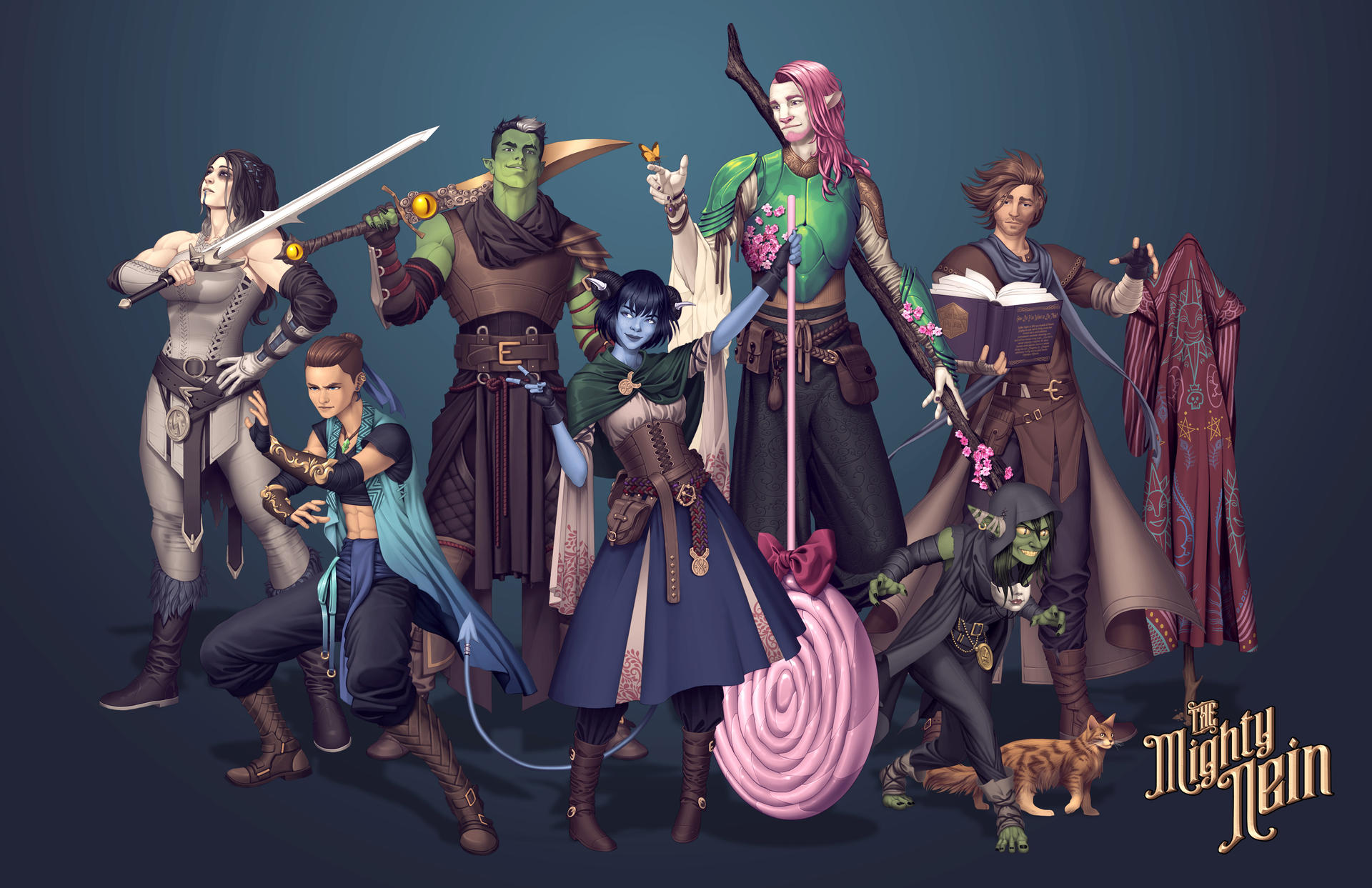 The Mighty Nein By Glubglubz On DeviantArt the-mighty-nein-by-glubglubz-on-deviantart