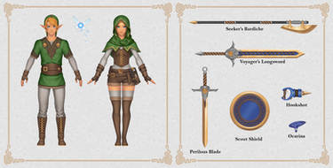 Zelda Fan Concepts: Adventure Set