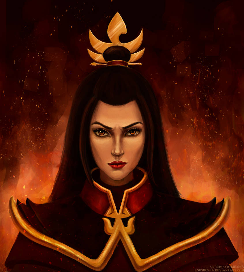 Azula the fire Lord (colour version) by KsuShusha on DeviantArt