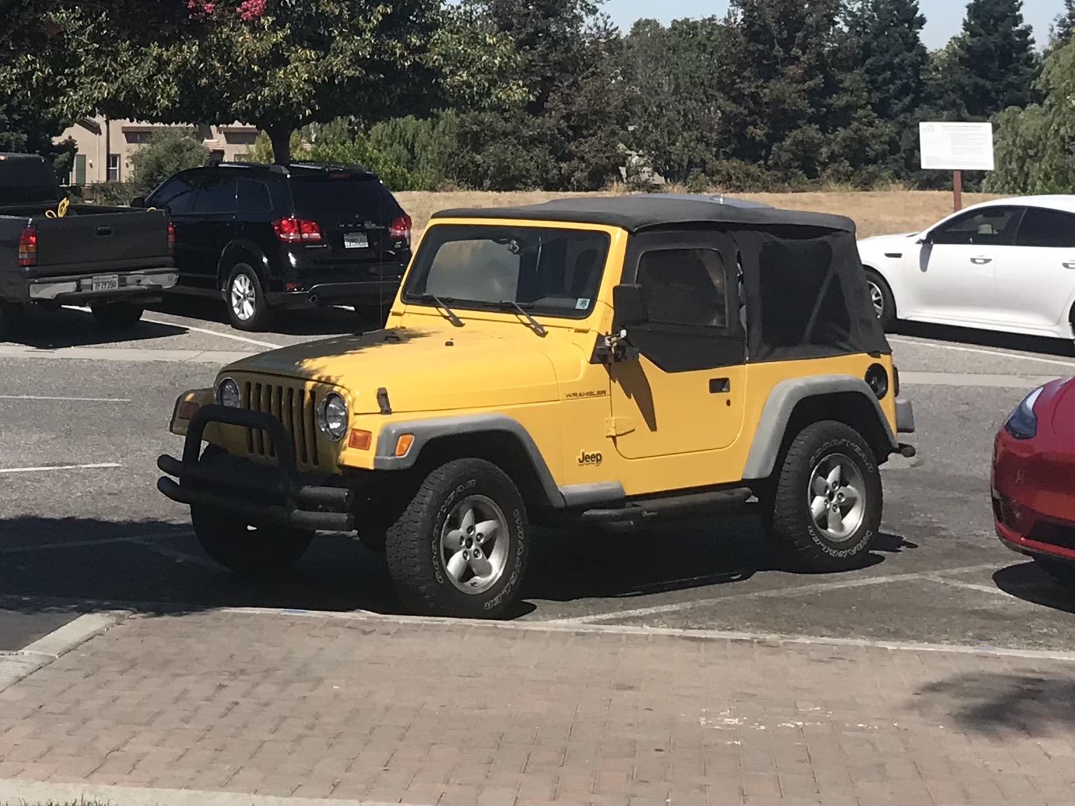 Yellow Jeep Wrangler by Carspotter5 on DeviantArt