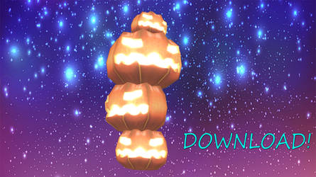 [MMD/DL] Pumpkin Tower  ! [stage/dl]