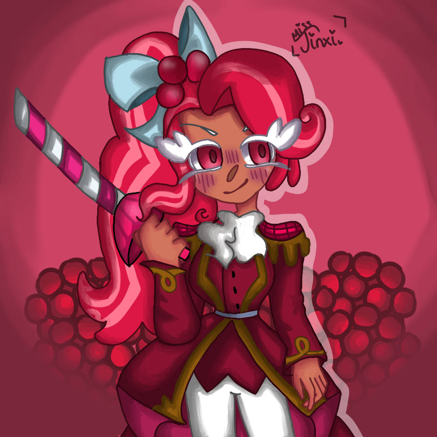 Raspberry Cookie Standing Raspberry Cookie - Cookie Run Kingdom by MissJinxi on DeviantArt