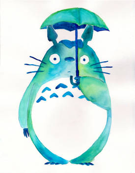 Totoro Watercolored