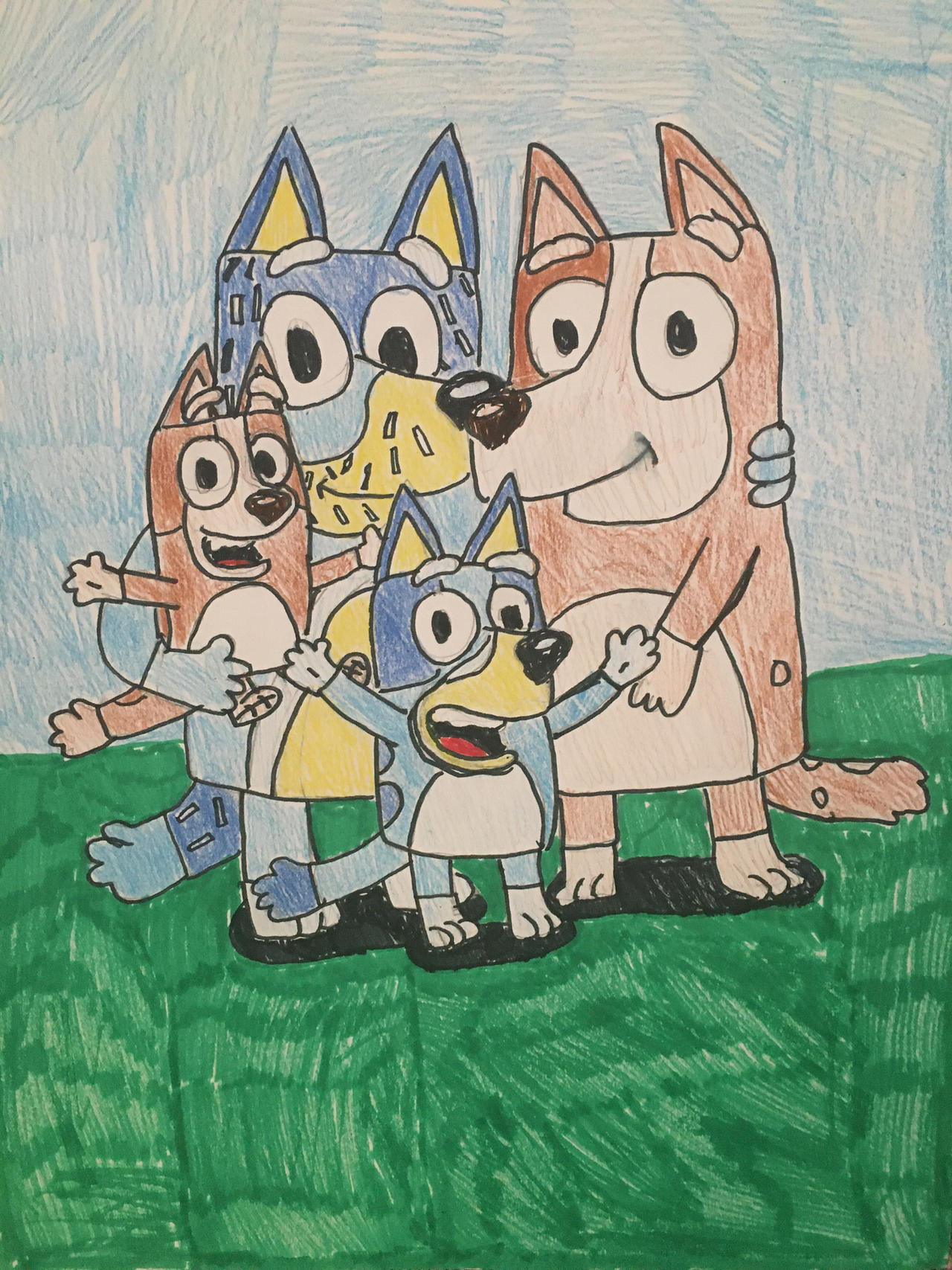 Bluey Adventure Deviantart Bluey by LondonIndiana on DeviantArt