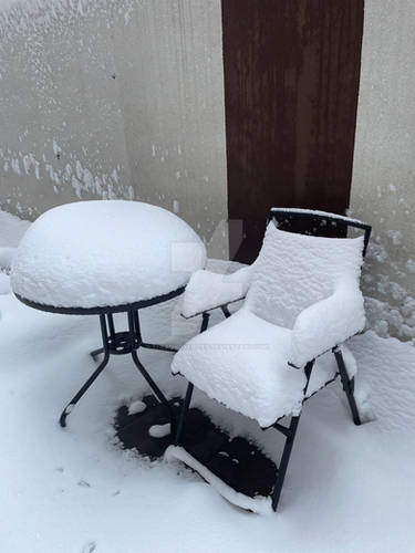 Snow on the table