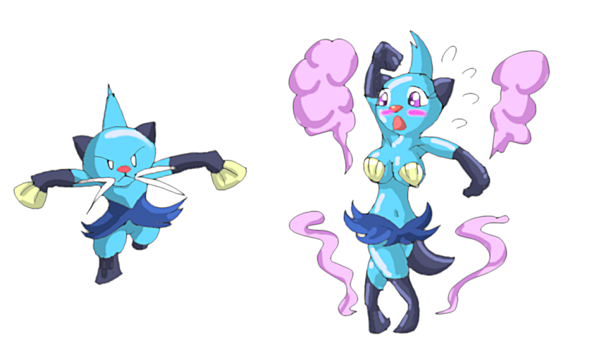 Dewott into Sexy girl