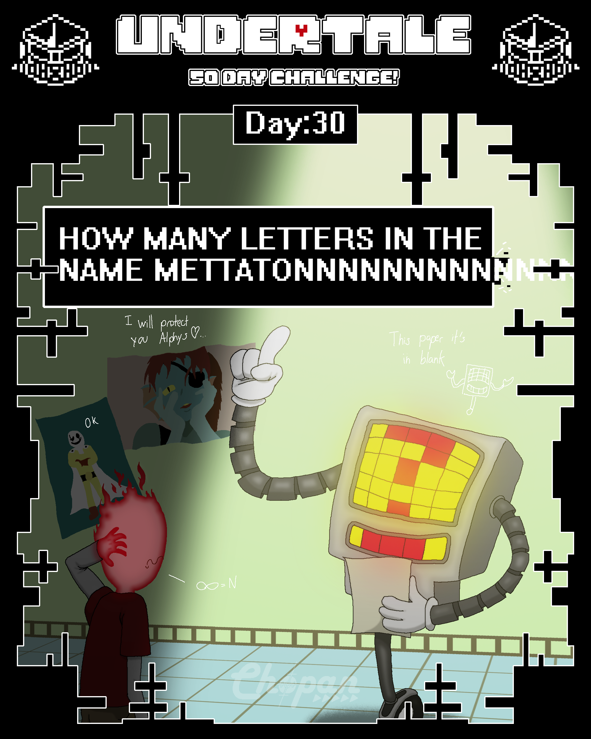 Undertale 50 day Challenge! 30/50