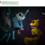 Sans vs Golden Freddy