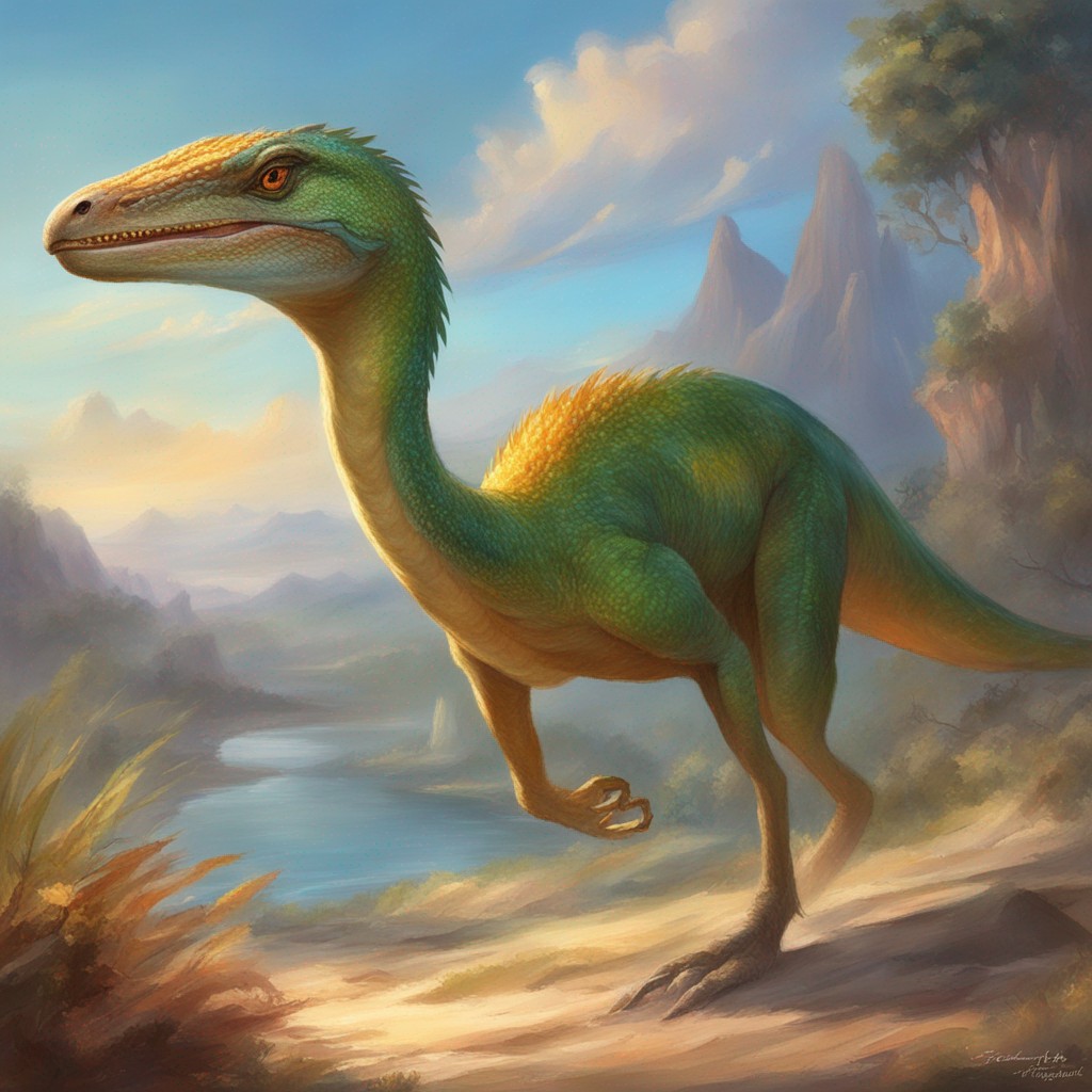 Compsognathus By ZENART07 On DeviantArt compsognathus-by-zenart07-on-deviantart